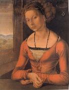 Young Woman with Bound Hair Albrecht Durer